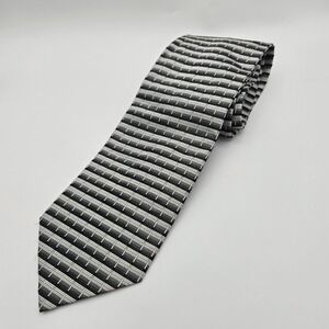 Giorgio Brutini Silk Tie Mens Multicolor Geometric Pattern Classic Luxury‎